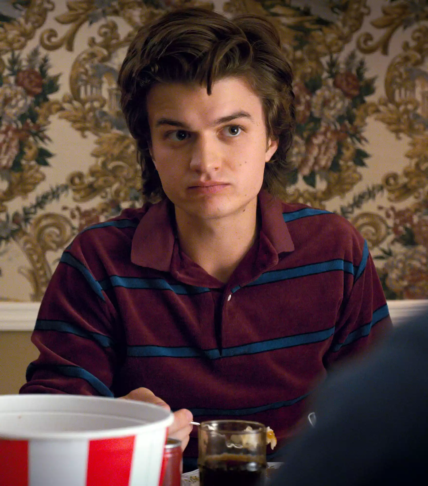 Joe Keery was 23 as 17-year-old Steve