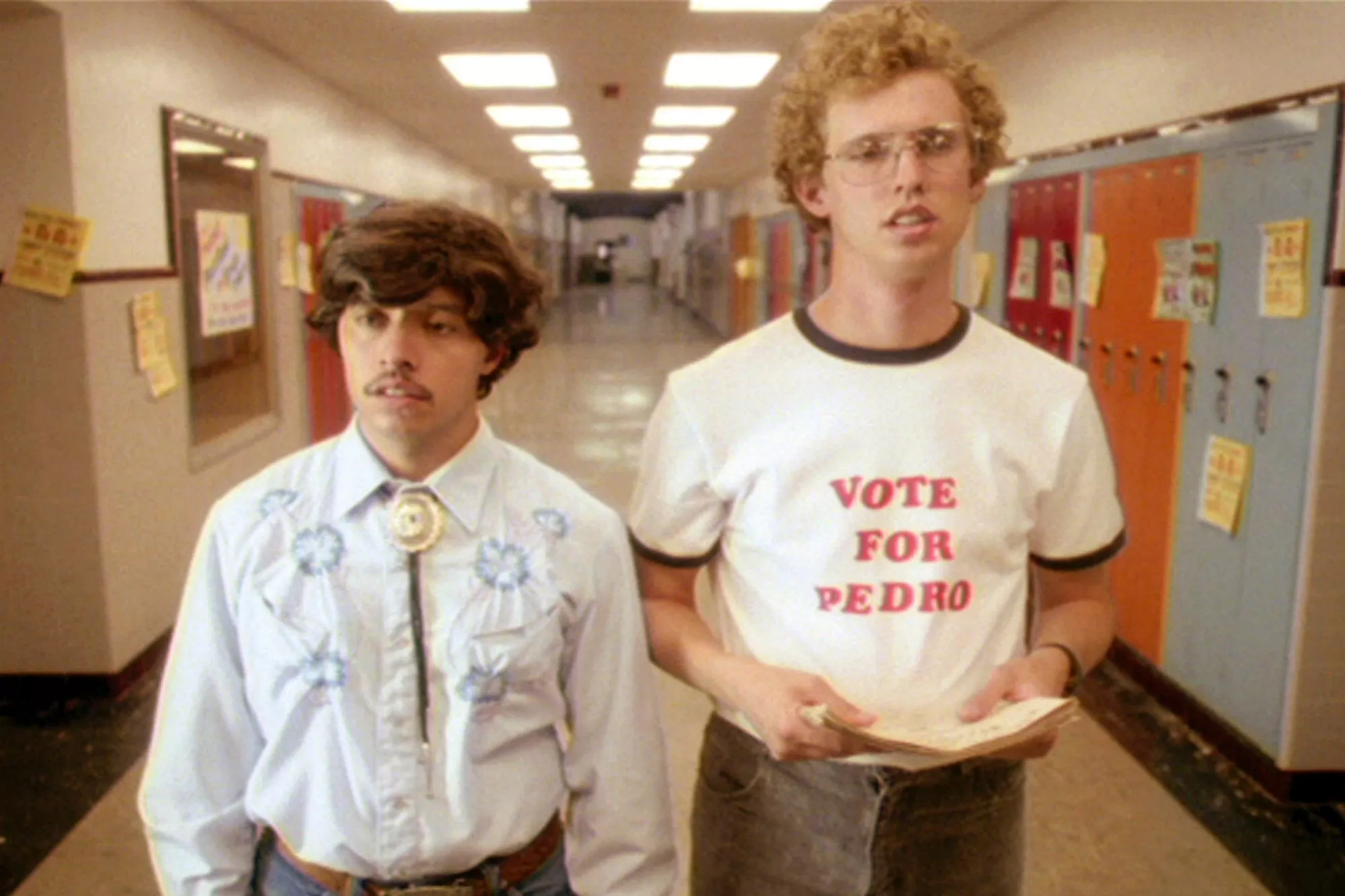 Jon Heder was 26 as 16-year-old Napoleon