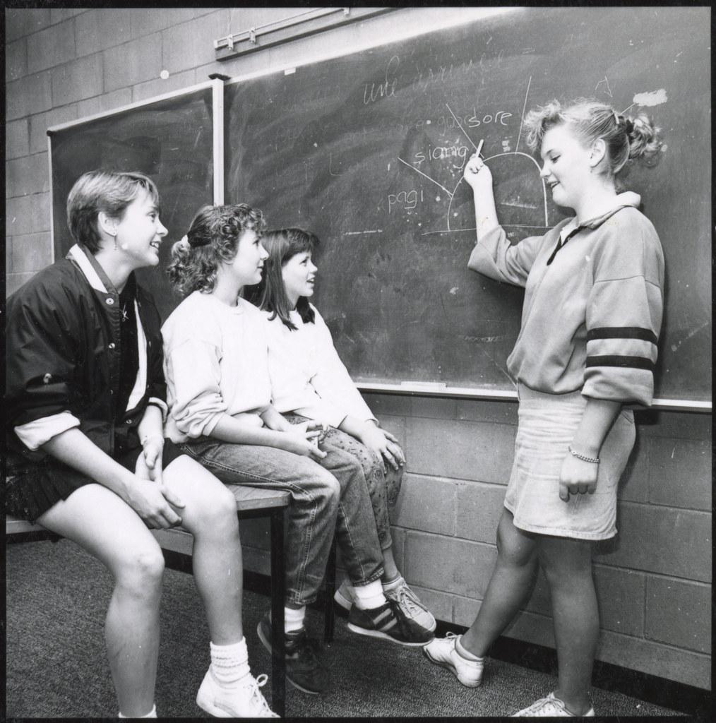 Chalkboards Were Still Everywhere