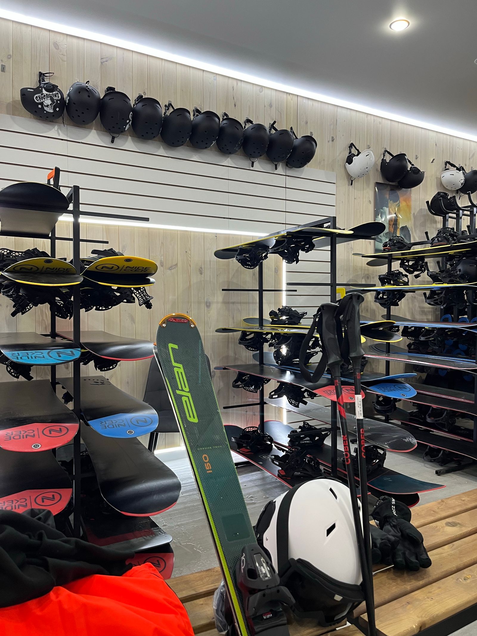 He Spent His Bonus on an Entire Ski Setup
