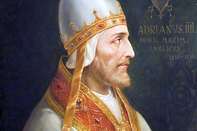 8. Pope Adrian IV