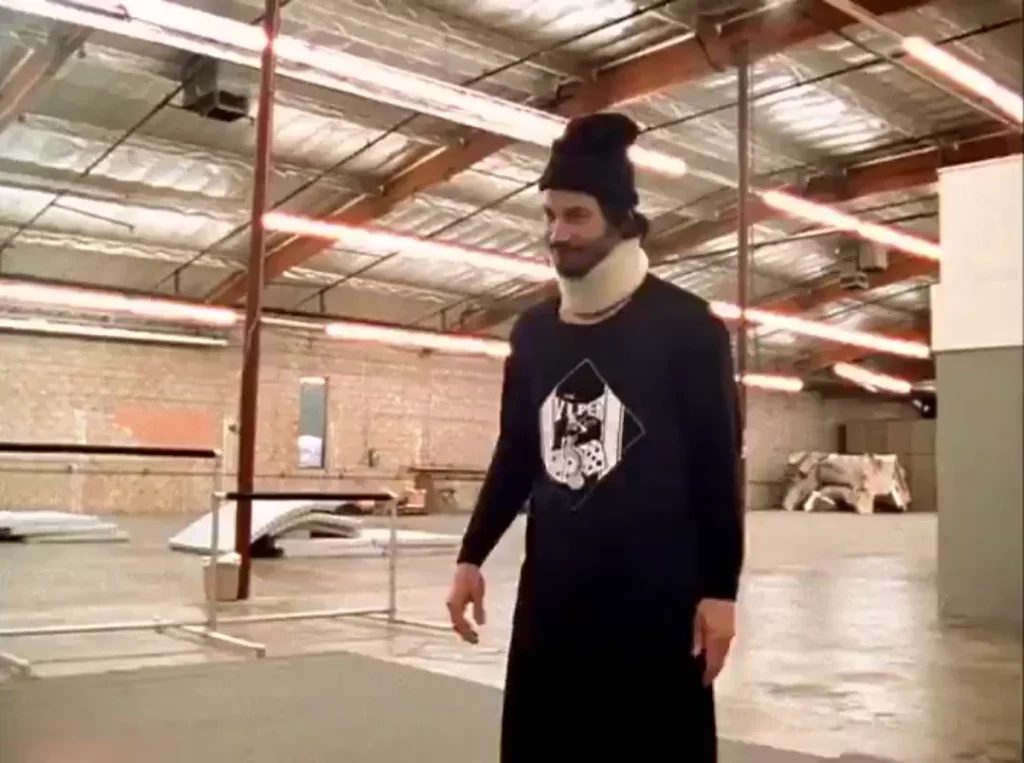 19. The Matrix (1999) – Keanu Reeves Practicing for the Bullet Scene