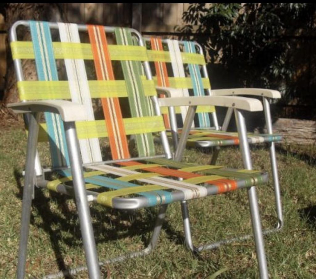 22. Lawn Chairs and Sunbathing