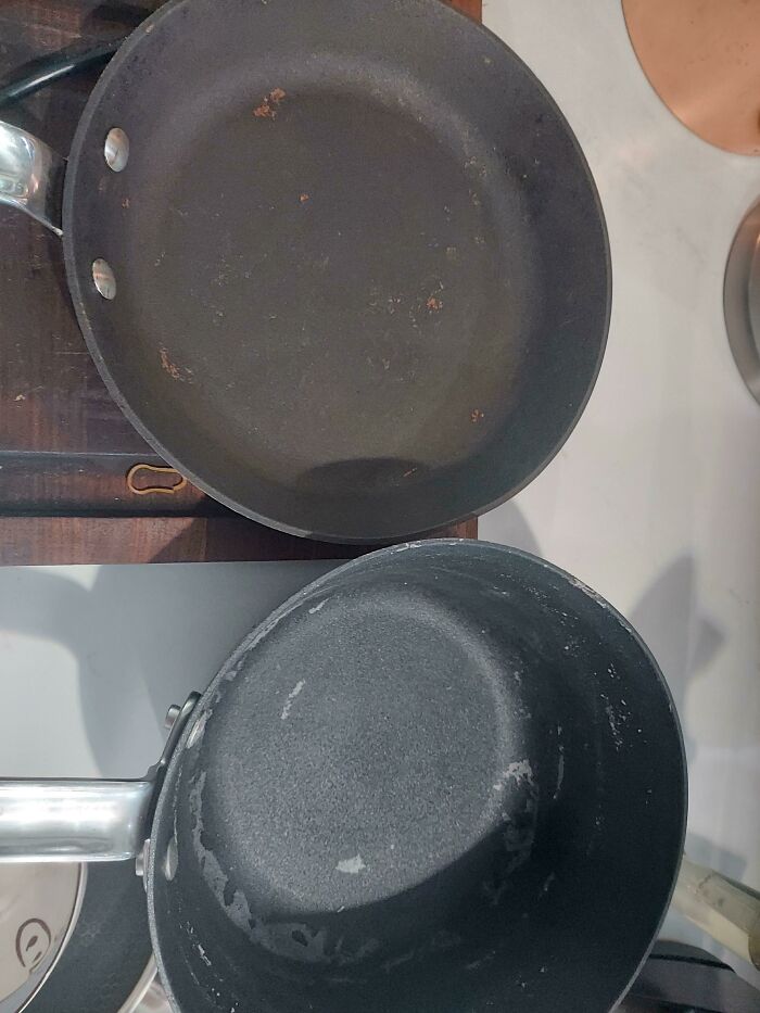 He Thought This Frying Pan Was Clean