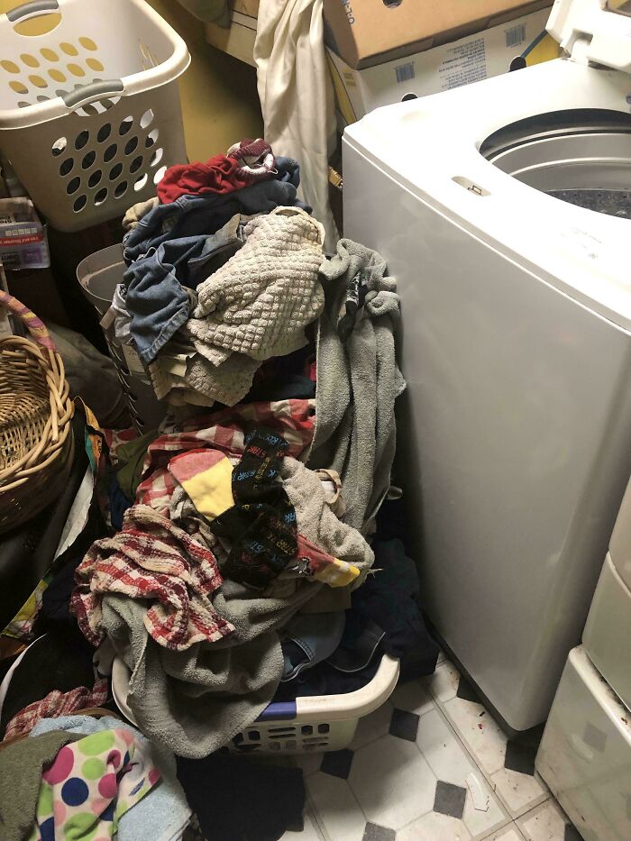 He Waited Two Weeks for Someone Else to Do His Laundry