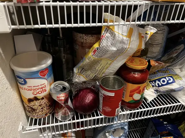 He Threw His Garbage Into the Pantry