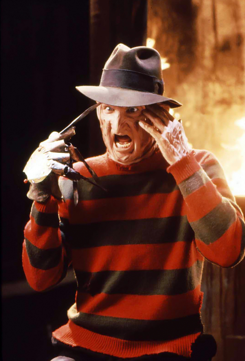 7. Freddy Krueger, A Nightmare on Elm Street