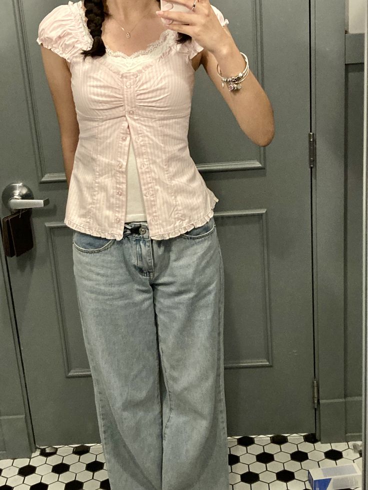 The Frilly Button-Up Is Back and It Means Business