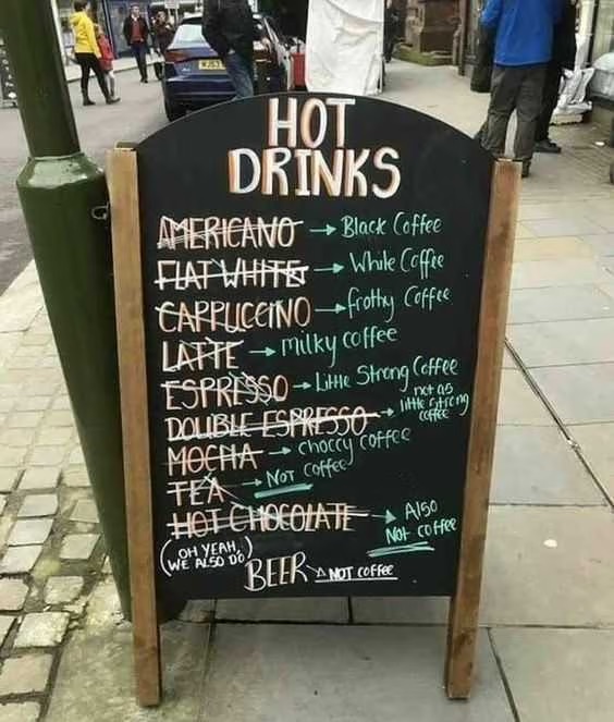 Coffee Shop Existential Crisis