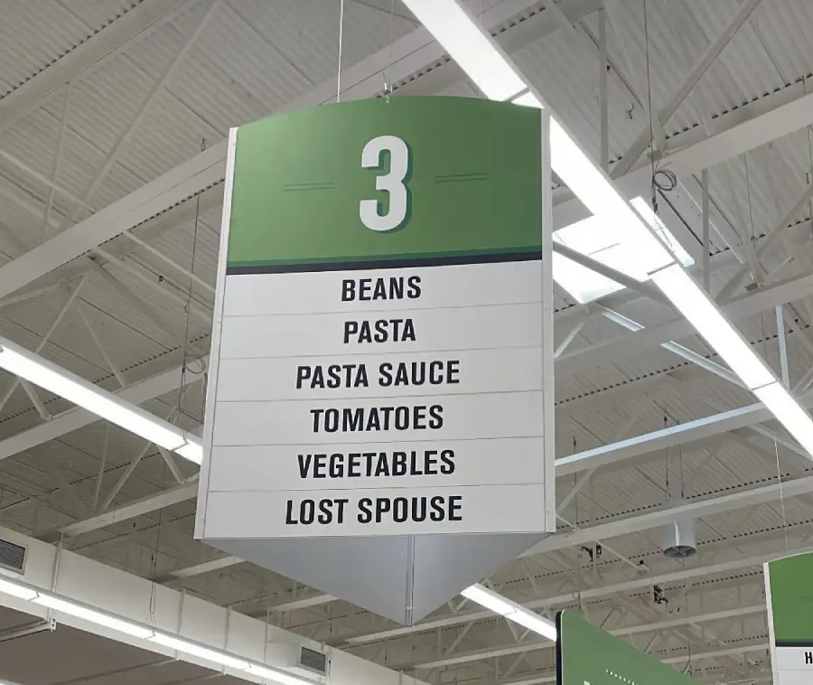 Aisle Three Has Everything Including Your Marriage