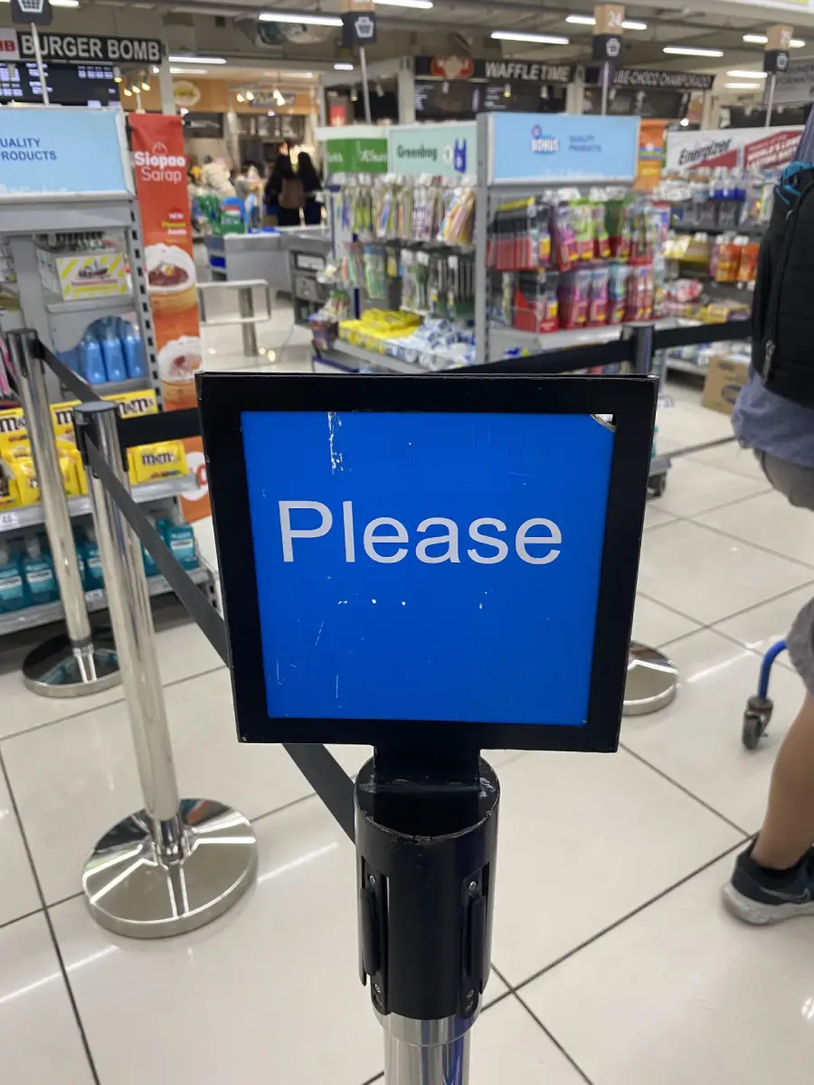 Politeness Enforced By Furniture