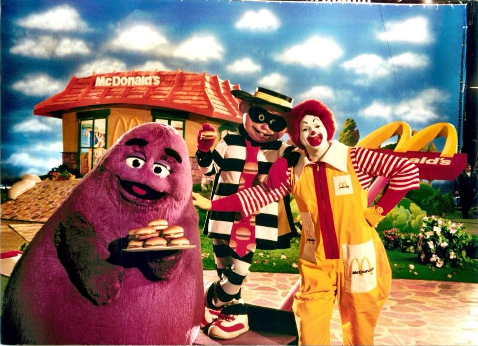 18. McDonald's Character Seats