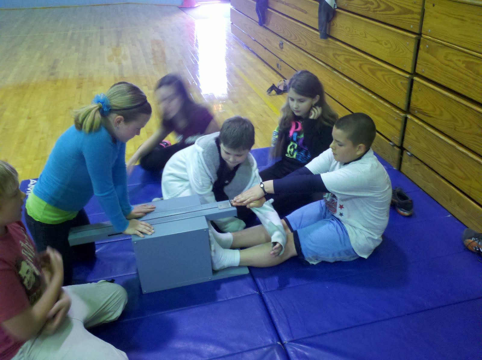 29. Presidential Fitness Sit and Reach Box