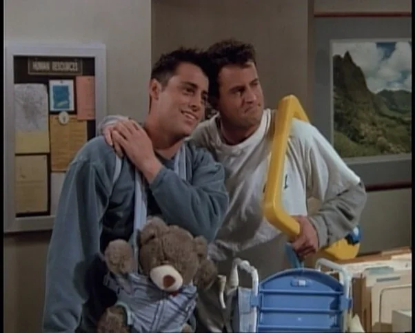 Joey and Chandler - Friends
