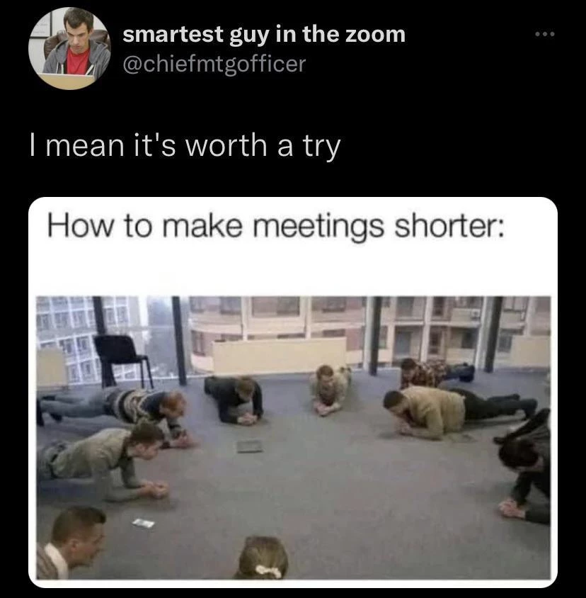 Shorter Meetings